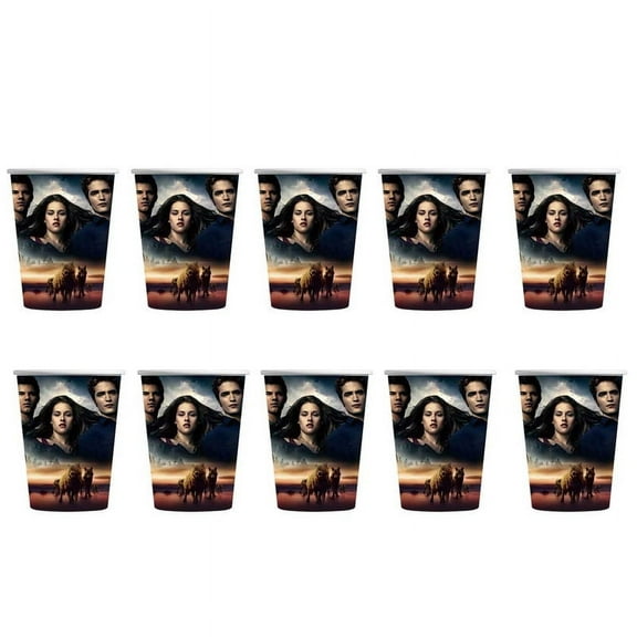 Twilight Party Supplies Cups Birthday Tableware Disposable Paper Mouthwash Drinking Cups