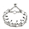 thumbnail image 1 of Prong Dog Prong Collar Stainless Steel Adjustable Dog Choke Collar Pinch Training Collar for Small Medium and Large Dogs, 1 of 8