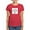 Red, variant on CafePress - Adoption Roots T Shirt - Women's Traditional Fit Dark T-Shirt
