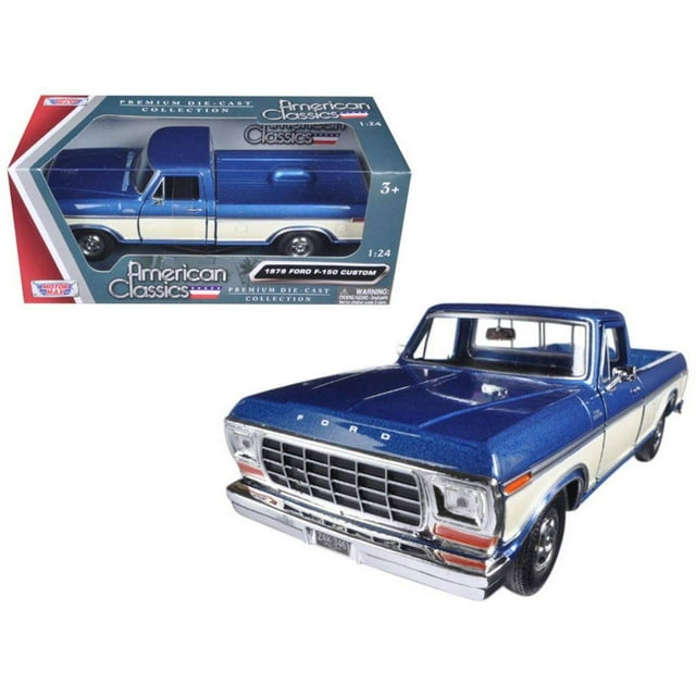 Escultura Motormax Camioneta Ford F-150 1979 Azul