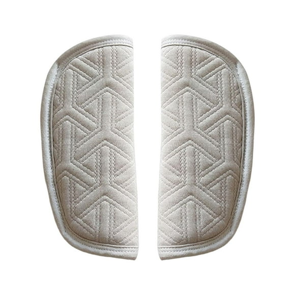 1 par de cubiertas de correa de cinturón para bebés y niños, asiento de coche para cochecito de bebé para cápsula de bebé beige CUTICAT funda para el hombro del cochecito
