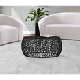 thumbnail image 7 of Meridian Furniture Priya Black Aluminum Coffee Table, 7 of 7