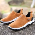 thumbnail image 5 of Mens Hiking Mountaineering Shoes Outdoor Breathable Trekking Sneakers Lightweight Comfortable Non-slip Casual Shoes Yellow 12.5 US, 5 of 7
