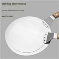 thumbnail image 3 of 8-inch stainless steel pizza scoop, round pizza scoop, cake pizza scoop, baking pizza tool, cake transfer device, 3 of 6