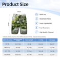 thumbnail image 4 of Cauagu Nature Hand Daisies Art Print Swim Trunks for Men,Youth Boys Swim Shorts Compression Liner Beach Shorts Boys' Swimming Shorts 7-20 Years Bathing Suit-Small, 4 of 7