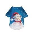 thumbnail image 4 of Christmas Dog Pajamas Xmas Pet Pjs with Snowman Elk Patterns Christmas Dog Onesie Jumpsuits Jammies Clothes Stretchy Shirts Comfy Outfit Costume Apparel for Small Medium Large Dogs, 4 of 6