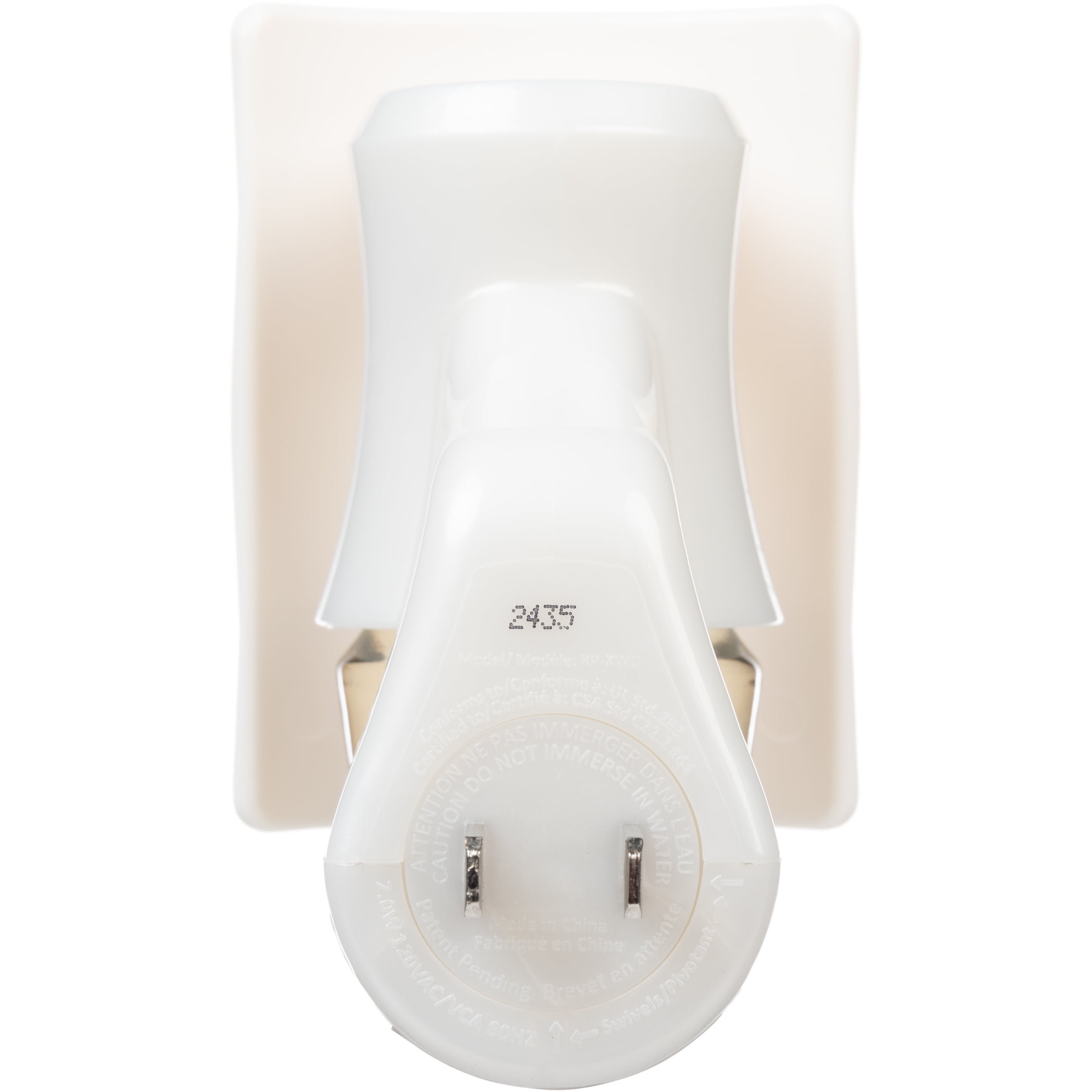 Mainstays Aroma Accent Fragrance Plug, White Texture