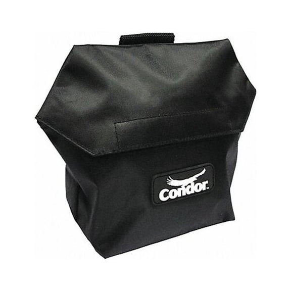 Condor Respirator Storage Bag,Polyester,Black 25F570