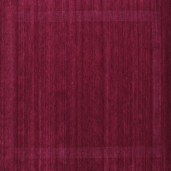 Ahgly Company Indoor Square Abstract Purple Contemporary Area Rugs, 3' Square