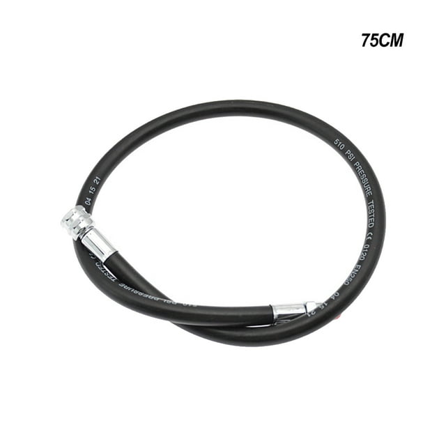 Tuyau Basse Pression Tube Flexible Étanche Régulateur Résistant à l'Usure Tuyau de Ventilation Léger Bonne Élasticité pour Plongée sous-Marine 75CM Type Court