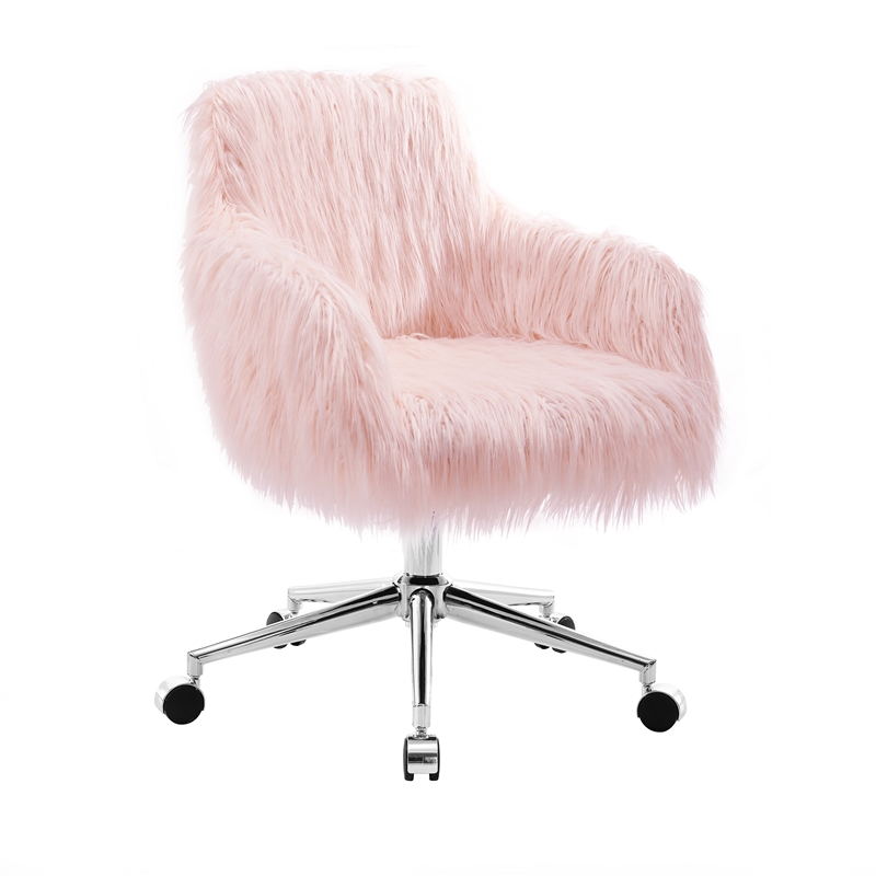 pink aesthetic chair