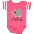 thumbnail image 3 of Inktastic Will You Be My Godmother Boys or Girls Baby Bodysuit, 3 of 5