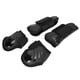 thumbnail image 5 of 2 pares de botas elásticas de caballo gruesas de PU botas traseras delanteras Protector de piernas para entrenamiento de salto, 5 of 8