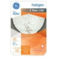 thumbnail image 1 of 40 watt Halogen Crystal Globe Bulb, GE, 16774, 1 of 1