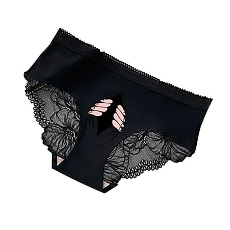 Bigersell Womens Boxers Underwear Clearance Cotton Panties Women Bikini Panty Style P-1516 Spandex Thong Panties Lace Thongs Ladies Briefs High Waist Women s Bikini Panties Black XL