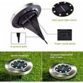 thumbnail image 2 of Pack of 8 White Decorative IP65 Waterproof LED Outdoor Solar, 2 of 5