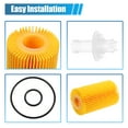 thumbnail image 4 of Filtro de Aceite Motor Unique Bargains 04152-38020 04152-51010 para Toyota Sequoia 6 Juegos, 4 of 7