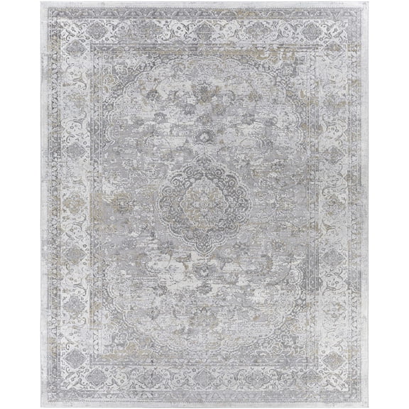 BoutiqueRugs Withams Traditional Area Rug - MediumGray, Gray, Charcoal - 10' x 13'11"