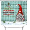 thumbnail image 1 of Cortina de ducha de gnomos navideños para baño, cortina de ducha feliz Navidad, cortina de ducha navideña de invierno estilo C 120*180 brillar Electrónica, 1 of 4