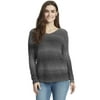 William Rast Lainey Womens Twisted-Back Top, Grey, X-Small