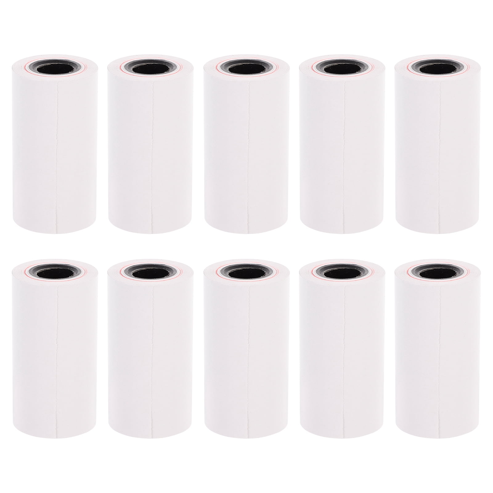 MasteelfCA 10 Rouleaux de Papier Thermique Rouleaux de Papier de Testeur de Vue Thermique Papiers d'Impression