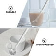 thumbnail image 4 of 4Pcs Stainless Steel Dessert Spoons Practical Coffee Stirring Spoons (Silver), 4 of 5
