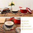 thumbnail image 6 of Bird Tower Flowers Trivet Mats Pot Holders Cotton Woven Non-Slip Heat Resistant for Hot Pots Pans Pats for Cooking Baking Set of 2, 6 of 7