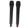 thumbnail image 4 of ELAYARD 2Pcs Simulated Microphone Prop for Party Use Black Lightweight Compact Design, 4 of 8