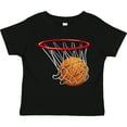 thumbnail image 3 of Inktastic Basketball Swish Boys or Girls Toddler T-Shirt, 3 of 5