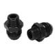 thumbnail image 1 of 10an A 3/8 npt Sentir Recto, una larga durabilidad de la línea de combustible de combustible con conexión anodizada negra para mangueras de gas fluido de Agua de petróleo, 1 of 7
