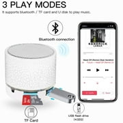 Sohindel Portable Bluetooth Speaker, White