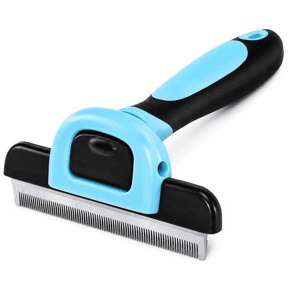Deshedding Tool Effectively Reduces Shedding Pet Grooming Brush for Dogs & Cats