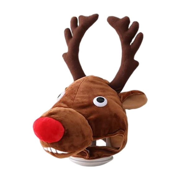 Sombrero de con de Animales, Sombrero de con Capucha de Invierno, Sombreros de Reno Novedosos para Niños