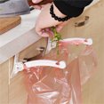 thumbnail image 3 of xiaxaixu 2PCs Garbage Bag Holder Useful Plastic Hanging Rubbish Waste Bag Rack, 3 of 8