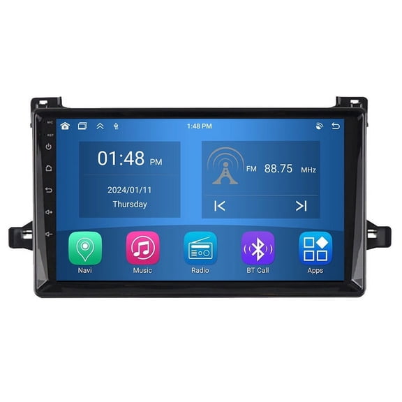 RoverOne 4 64GB Car Stereo CarPlay GPS Navigation Bluetooth for Toyota Prius XW50 2015-2020 Android Touch Screen Player