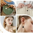 thumbnail image 5 of 1 Box 20Pcs Number 1~9 Stitch Markers Charms Crochet Enamel Cute Removable Clip on Leverback Clasp Charm Locking Metal Knitting Markers for Weaving Sewing Knit Quilting DIY Zipper Pull for DIY, 5 of 9