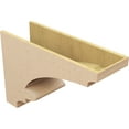 thumbnail image 5 of 11"W x 33"D x 22"H Classic Diane Rough Cedar Woodgrain TimberThane Corbel, Primed Tan, 5 of 6