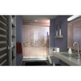thumbnail image 2 of DreamLine Visions 36 in. D x 60 in. W x 74 3/4 in. H Sliding Shower Door in Brushed Nickel with Left Drain White Shower Base, 2 of 14