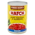 thumbnail image 2 of (6 pack) HATCH Medium Diced Tomatoes & Jalapenos, 10oz, Kosher, Gluten Free, Non-GMO Project Verified, 2 of 6