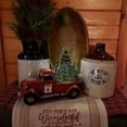 thumbnail image 4 of Decoraciones navideñas Dicasser: camioneta roja vintage de granja con árboles de Navidad y luces para el hogar, la cocina, centros de mesa y más., 4 of 6