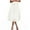 White, variant on GigrtiJin Women's Mesh Midi Skirt Sweet Elastic High Waist A-Line Ruffle Tiered Layered Puffy Long Maxi Skirts
