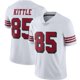 thumbnail image 1 of Camiseta De Rugby Camiseta Bordada 49Ers #85 Kittle Estilo De Verano Rugby Ropa Deportiva Blanca-Xl, 1 of 2
