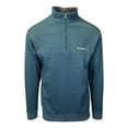 thumbnail image 1 of Columbia Night Wave Heather Sweatshirt Hart Mountain Half Zip L/S (S04), 1 of 12