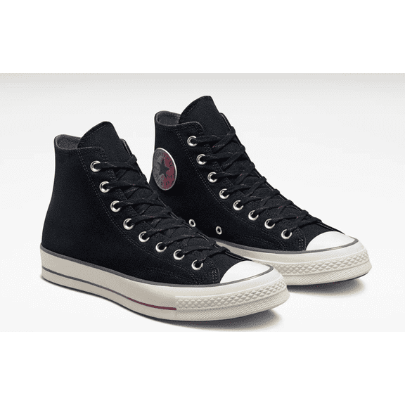 Converse Men's Chuck 70 Color Fade Sneakers, Black/Cyber Grey/Deep Sleep, 9.5 Medium US (A02758C)