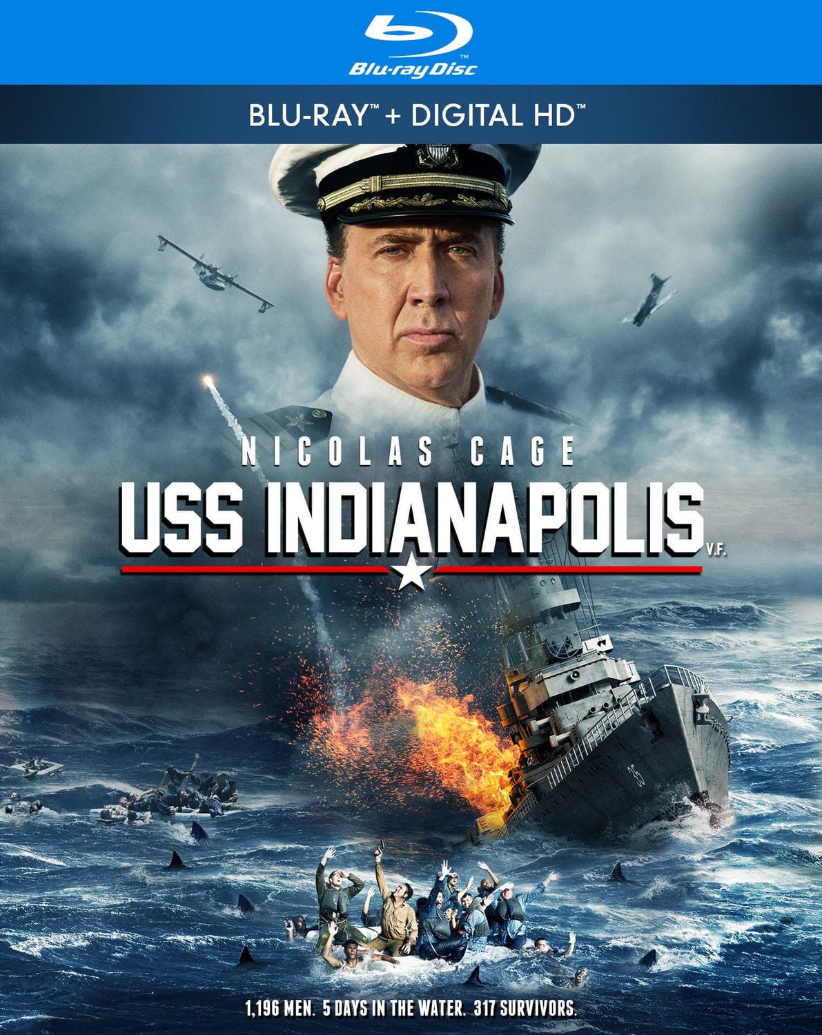 USS Indianapolis (Blu-ray + Digital HD)  (Bilingual)