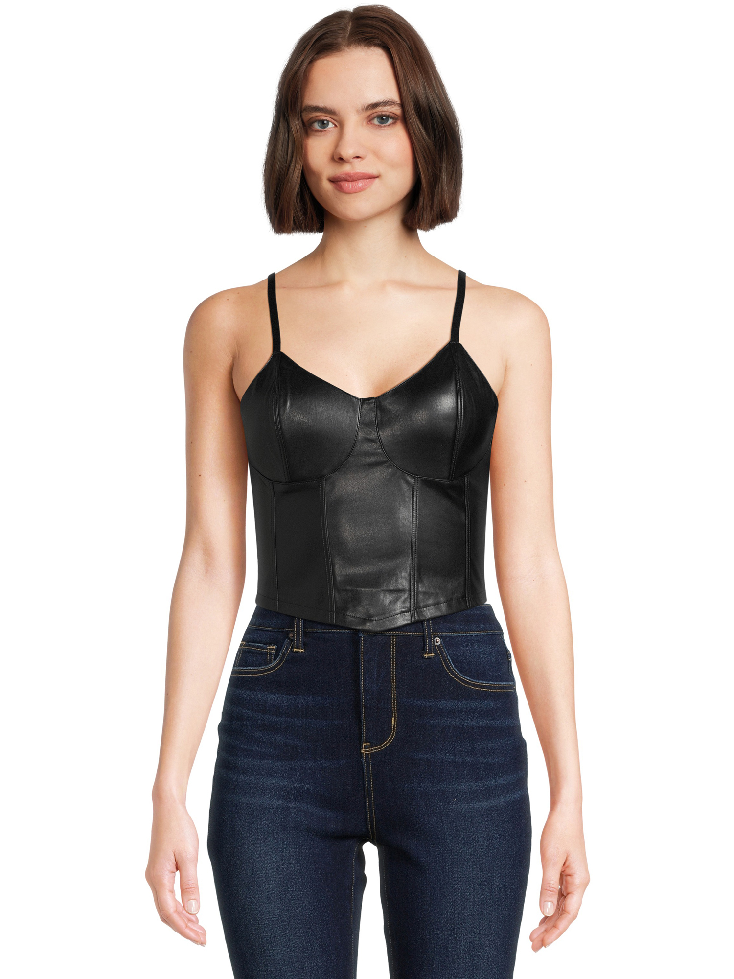 Madden Nyc Women's Bustier Bra Cup Top