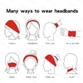 thumbnail image 5 of ZOUYUE 12 Pack Headbands for Women Boho Printed Non Slip Hair Band Sport Yoga Running Elastic Sweat Hair Wrap for Girls, 5 of 7
