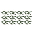 thumbnail image 4 of Clips de soporte para plantas, clips para enredaderas de flores, clips reutilizables para enredaderas, clips para enrejados verde 12 piezas, 4 of 9