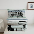 thumbnail image 4 of Truck Camper Accessories Comforter Set,Camper Bedding Sets Youth Teens,Happy Camping Duvet Bedding Comforters RV Inside Decor,Birthday Gifts Camper Lovers,Full Size, 4 of 4