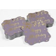 thumbnail image 4 of Inkdotpot Pack Of 50 Happy Birthday Paper Tags DIY Craft Bracket Shape Real Gold Foil Hang Tags, 4 of 7